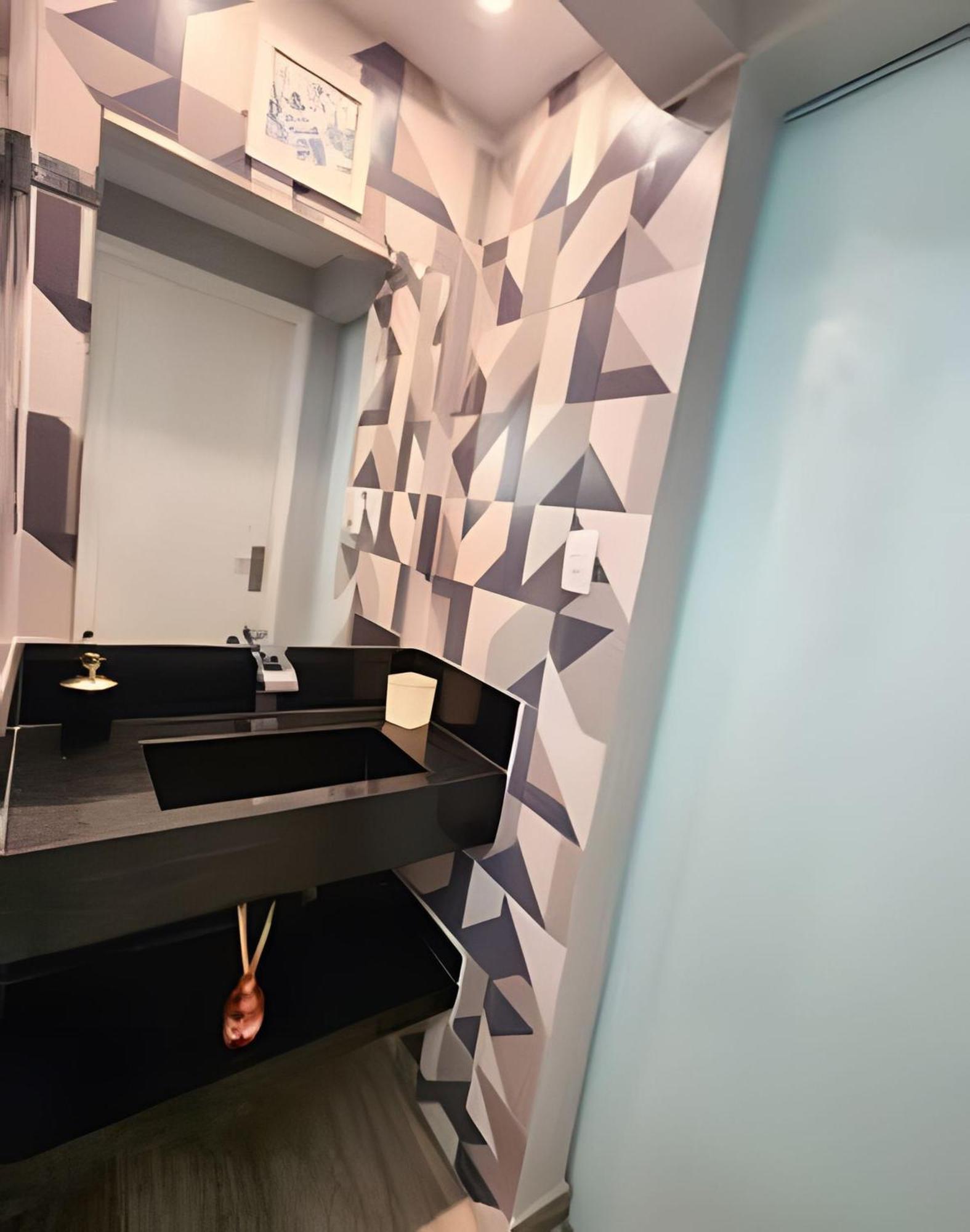 Belo Apto No Gonzaga - Uma Quadra Da Apartment