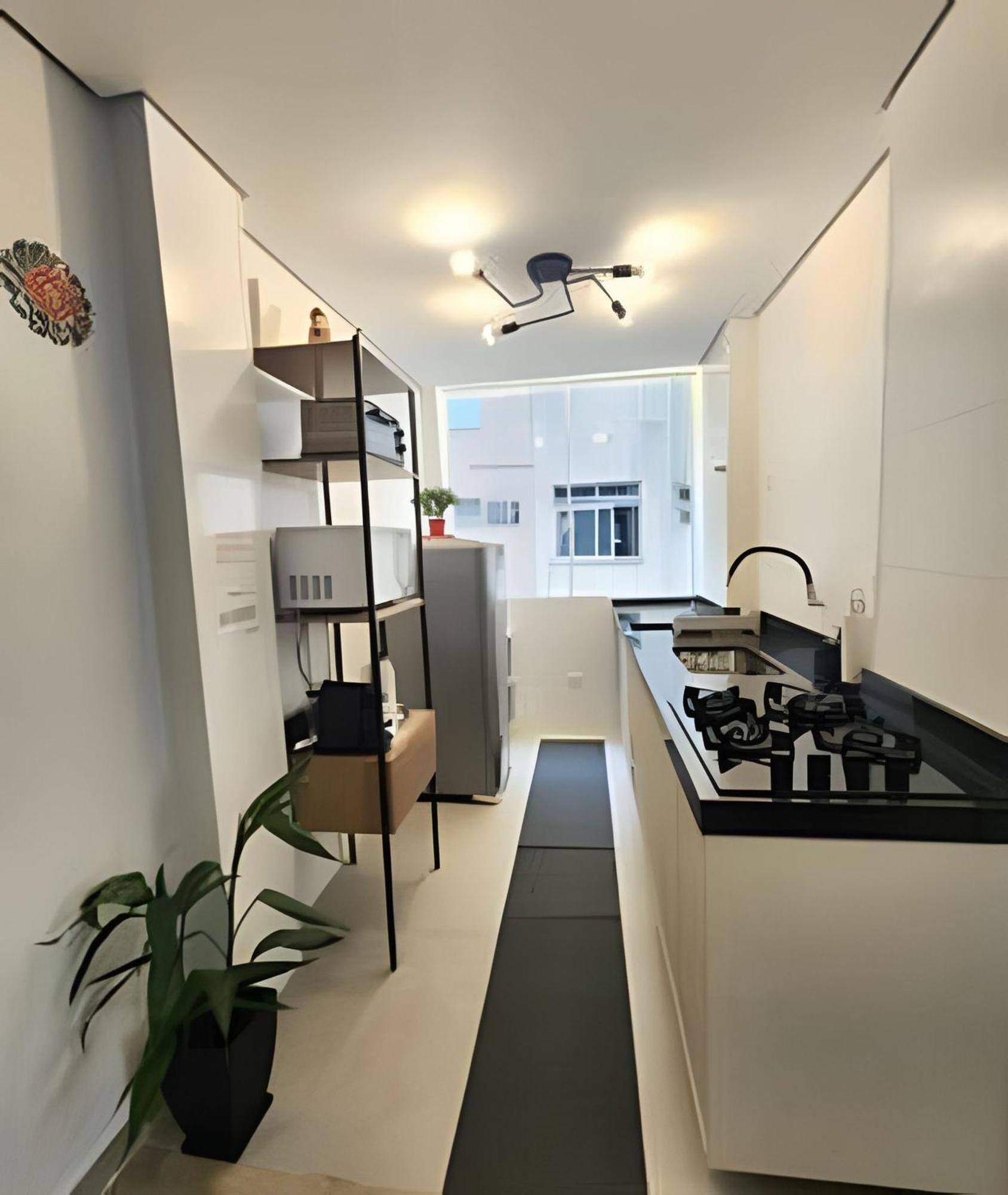 Belo Apto No Gonzaga - Uma Quadra Da Apartment